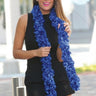 HAPPY BOA - Boa Sans Plumes - Bleu - Party Shop
