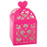Amscan - Boite À Cadeau 2.5"X2.5" Lanternes (50) -  Rose Foncé - Party Shop