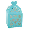 Amscan - Boite À Cadeau 2.5"X2.5" Lanternes (50) -  Turquoise - Party Shop