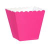 Amscan - Boite À Cadeau Dentellé 2.5"X1.5" (100) -  Rose Foncé - Party Shop