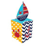 Creative Converting - Boite A Cadeaux Allons-Y Matelots! (8) - Party Shop